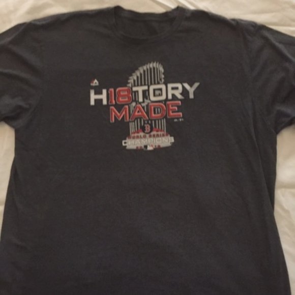 2018 History Made Boston Red Sox Championship T Shirt Men's XXL - Picture 1 of 3